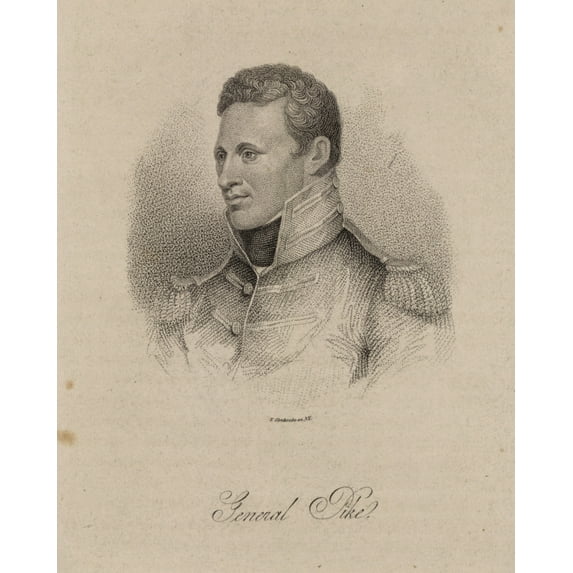 Print: General Pike, 1814