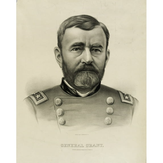 Print: General Ulysses S. Grant, Facing Forward