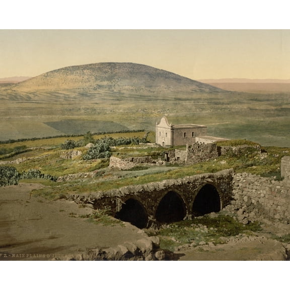Print: General View, Nain, Holy Land, (I.E., Nein, Israel), circa 1890