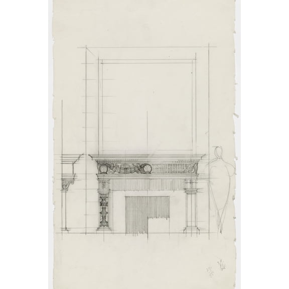 Print: George Washington Vanderbilt House, 640 Fifth Avenue, New York