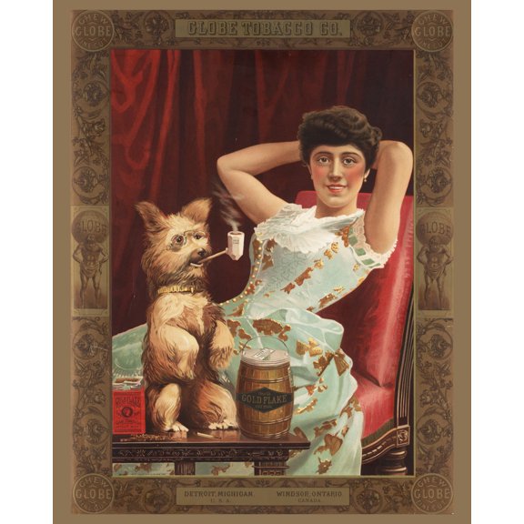 Print: Globe Tobacco Co. Chew Globe Fine Cut, 1885