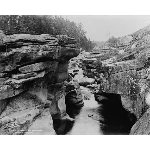 Print: Gorge Of The Ammonoosuc, White Mountains, 1900