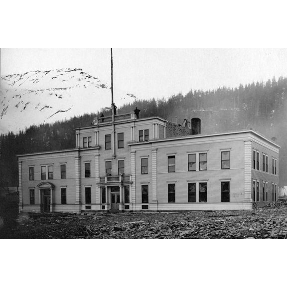 Print: Government Railway Office Building, 1916
