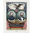 thumbnail image 1 of Print: Grand Banner Of The Radical Democracy, For 1864, 1 of 4