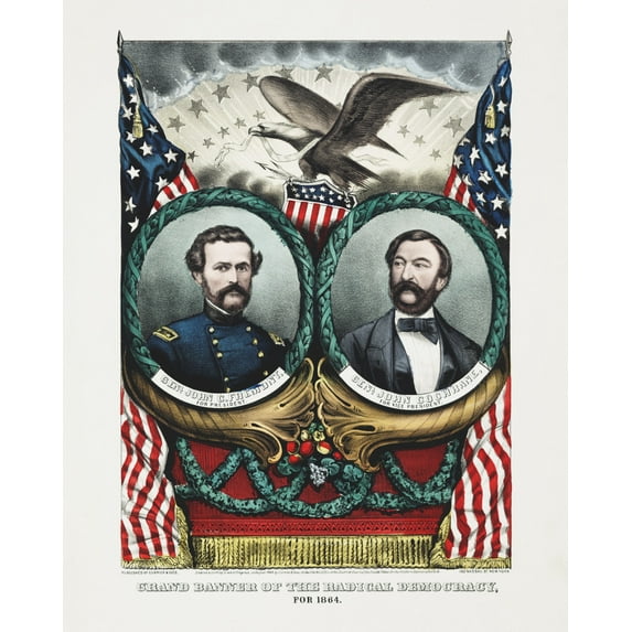 Print: Grand Banner Of The Radical Democracy, For 1864