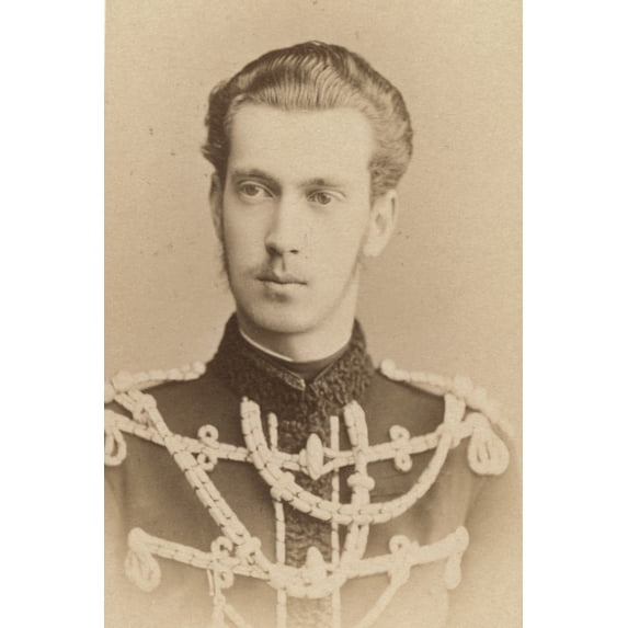 Print: Grand Duke Paul Alexandrovich, Head-And-Shoulders Portrait, Facing
