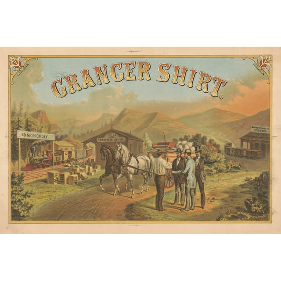 Print: Granger Shirt, 1874