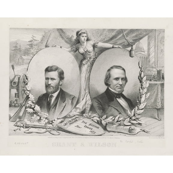 Print: Grant & Wilson, 1872