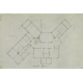 thumbnail image 1 of Print: Griswold House, Newport Art Museum. Second Floor. Plan, 1862, 1 of 4