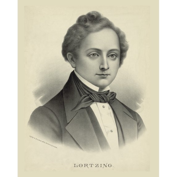 Print: Gustav Albert Lortzing