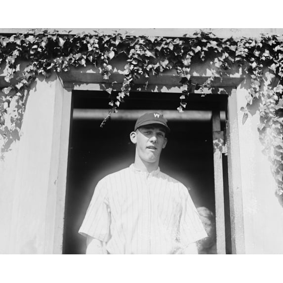 Print: H.S. Courtney In Baseball Uniform
