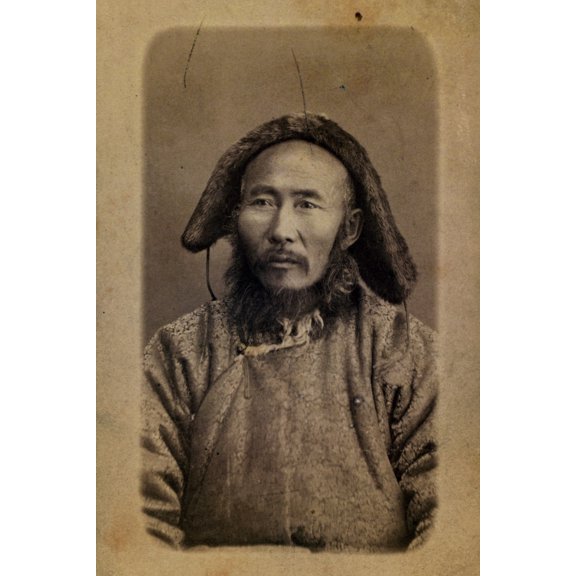 Print: Half-Length Portrait Of Man, Seated, Facing Slightly Left, circa