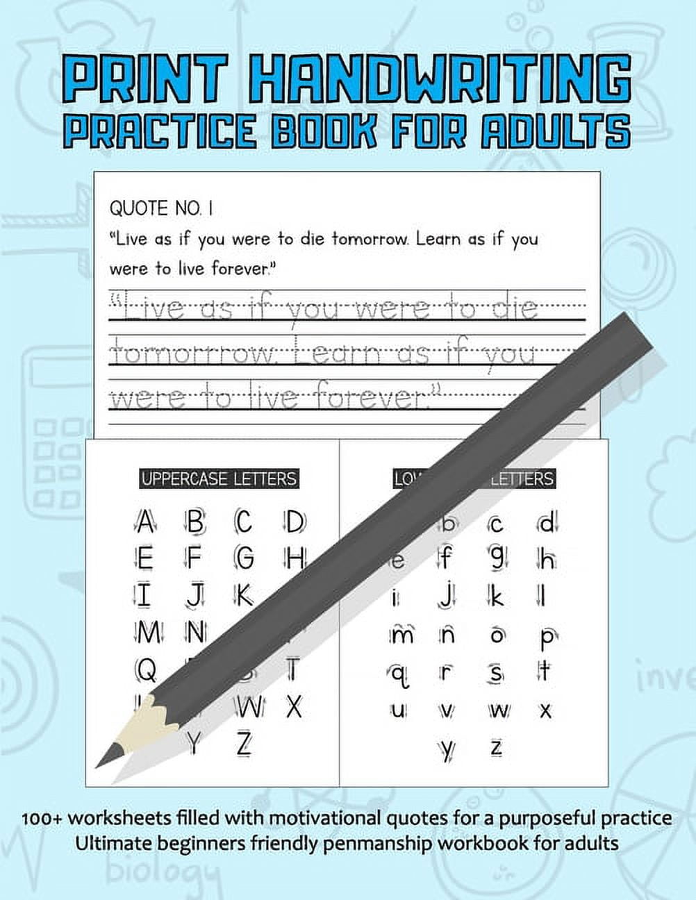 Better handwriting for adults - NALA - Worksheets Library