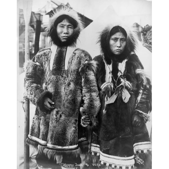 Print: Happy Jack And Wife, 1904