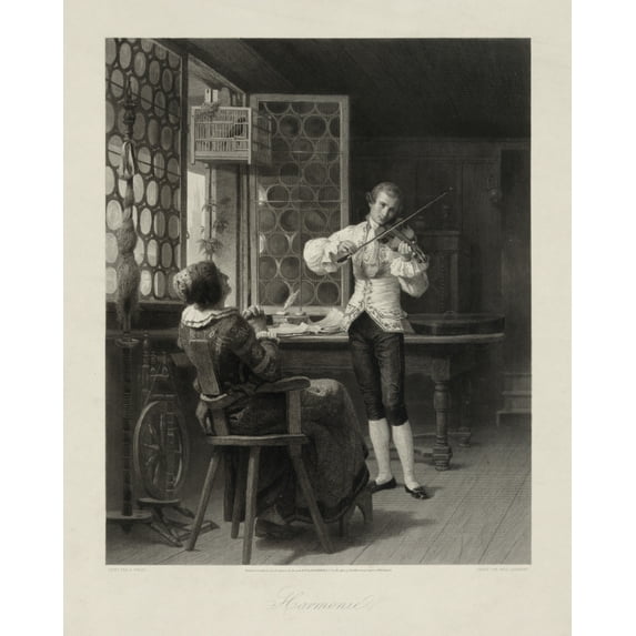 Print: Harmonie, 1878