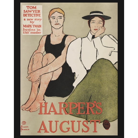 Print: Harper's August, 1896