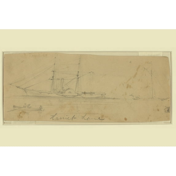 Print: Harriet Lane, circa 1860