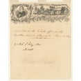 thumbnail image 1 of Print: Harrison Letter Sheet, 1840, 1 of 4