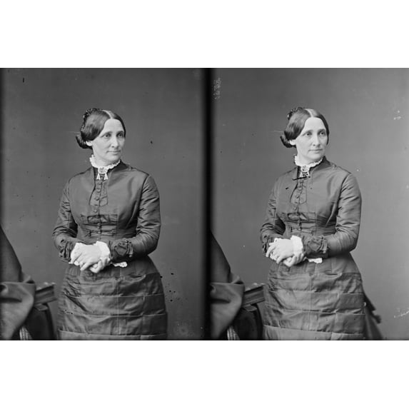 Print: Hayes, Mrs. Rutherford B., Wife Of President, circa 1865