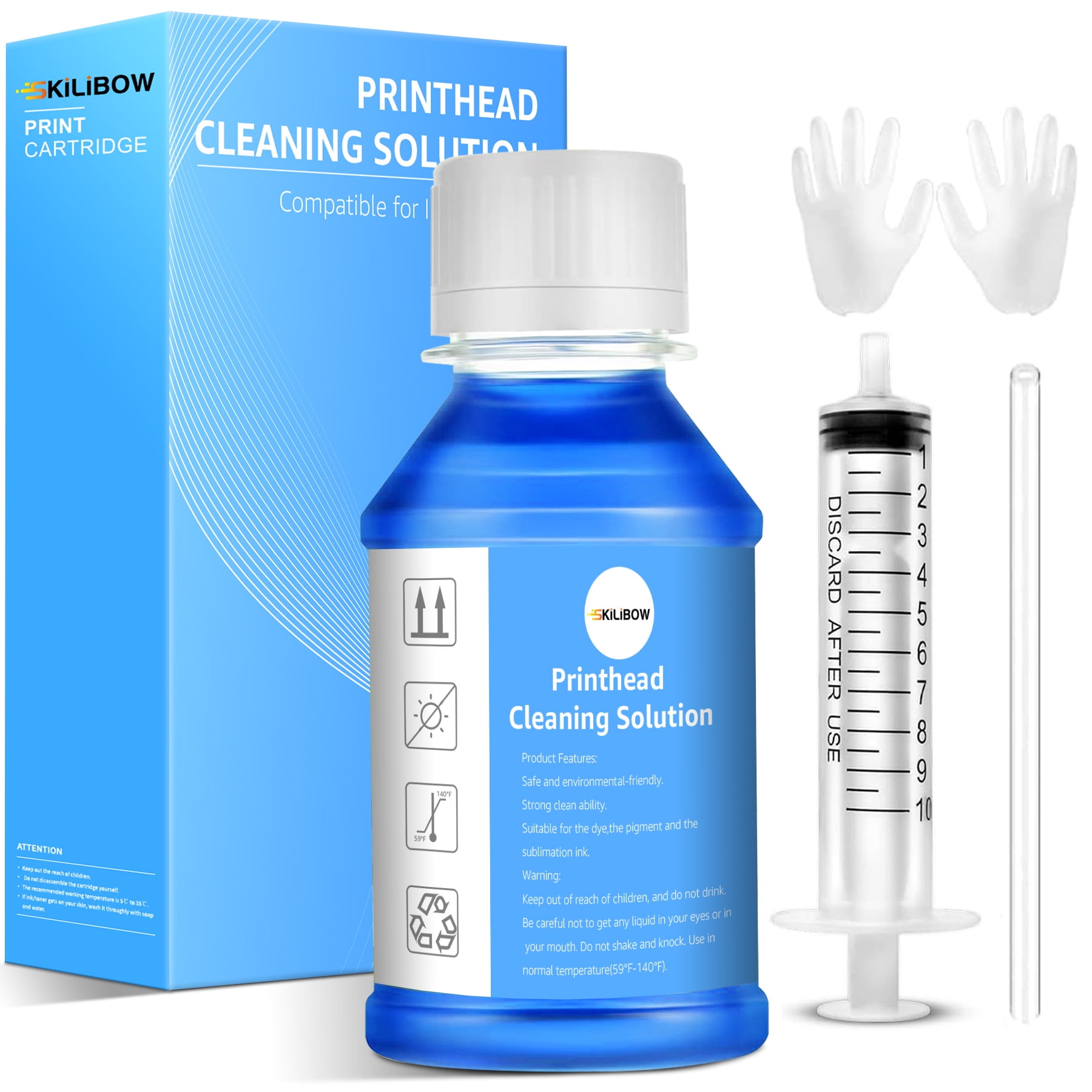 Print Head Cleaning Kit 100ml for HP Printhead Cleaning Accessory for