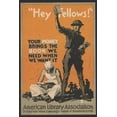 thumbnail image 1 of Print: Hey Fellows! Your Money Brings The Book We Need When We Want It, 1 of 4