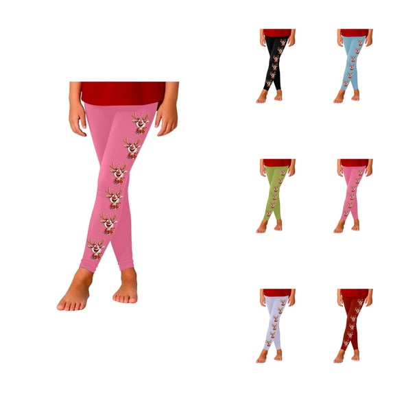 Print High Waist Athletic Jogger Pants for Girls, 3 Pack Cute Baggy Sweatpants with Pockets, Trendy Tween Teen Casual Wear Preppy Clothes for Sports Activities