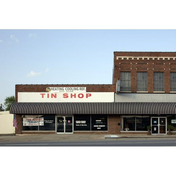 Print: Historic Buildings In Cullman, Alabama, 2010