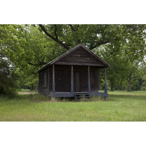 Print: Historic Buildings In Little River, Baldwin County, Alabama, 2010
