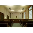 thumbnail image 1 of Print: Historic Courtroom, Federal Building And U.S. Courthouse, Wheeling, 1 of 4