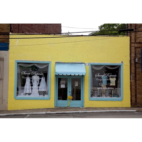 Print: Historic Downtown Cordova, Alabama, 2010