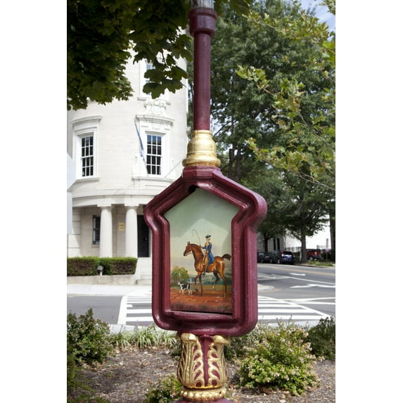 Print: Historic Police Call Box. Sheridan Kalorama Call Box Restoration