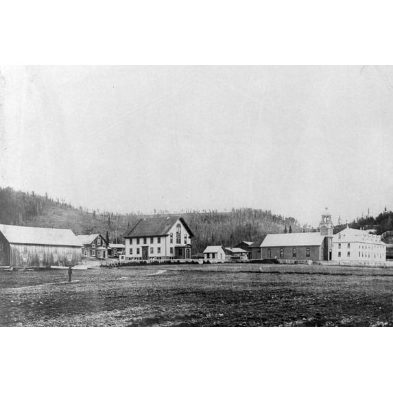 Print: Holy Mission On The Yukon, 1916