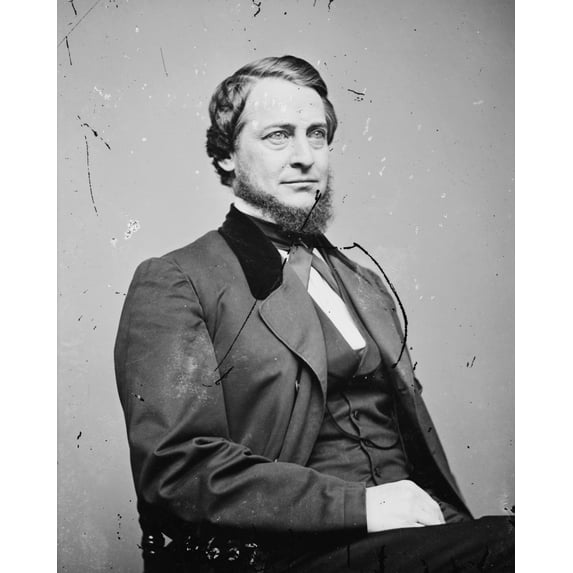 Print: Hon. Clement Laird Vallandigham ? Of Ohio, circa 1855