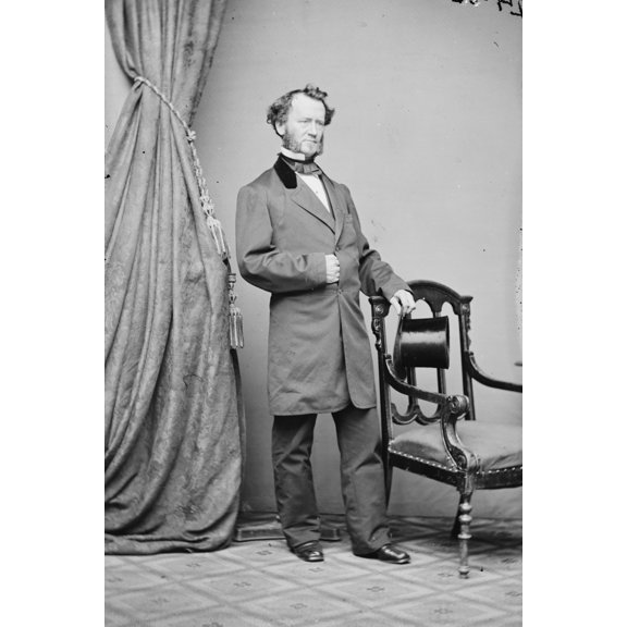 Print: Hon. J.W. Forney, circa 1855