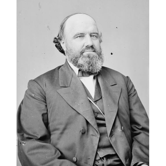 Print: Hon. Samuel C. Pomeroy, circa 1855