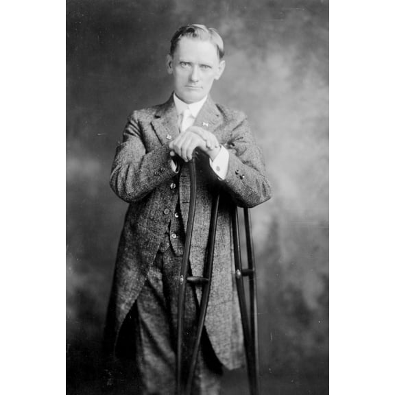 Print: Hon. William David Upshaw, Three-Quarter Length Portrait, Standing