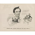 thumbnail image 1 of Print: Honest Abe Taking Them On The Half Shell, 1860, 1 of 4