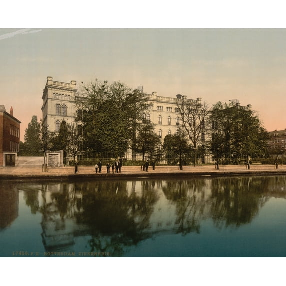 Print: Hospital, Rotterdam, Holland, circa 1890