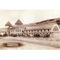 thumbnail image 1 of Print: Hot Springs, South Dakota Exterior View Of Largest Plunge Bath, 1 of 4