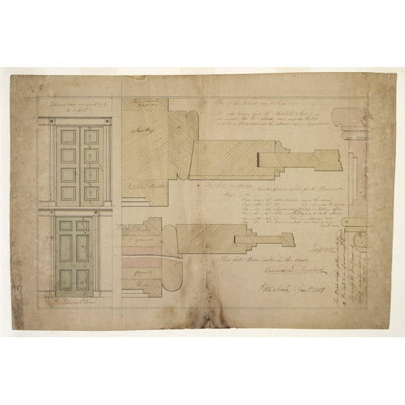 Print: House (Decatur House) For Commodore Stephen Decatur, 748 Jackson