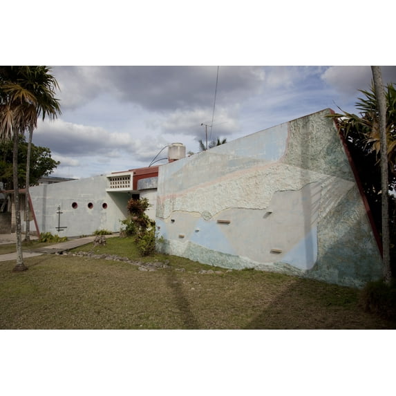 Print: House In Cojimar, Cuba, 2010