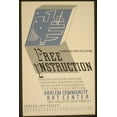 thumbnail image 1 of Print: Hundreds Are Receiving Free Instruction Drawing, Painting, Weaving, 1 of 4