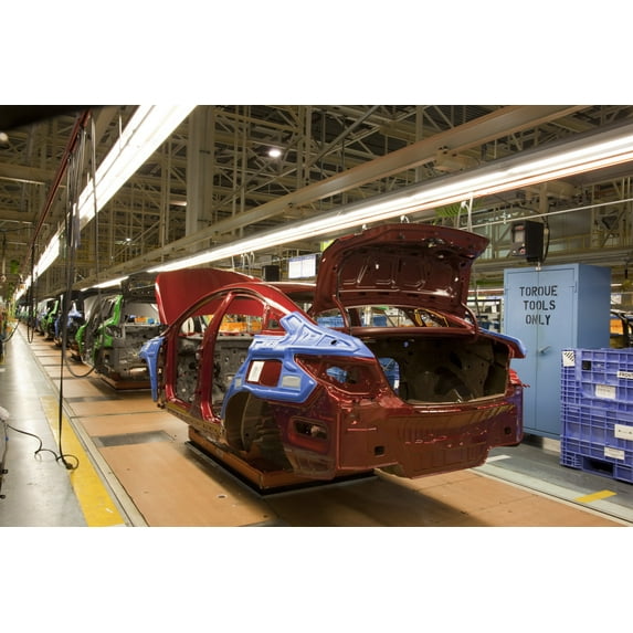 Print: Hyundai's First Assembly And Manufacturing Plant In The United