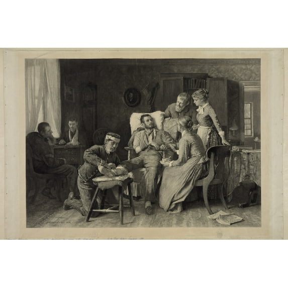 Print: In The Hands Of The Enemy After Gettysburg, 1889