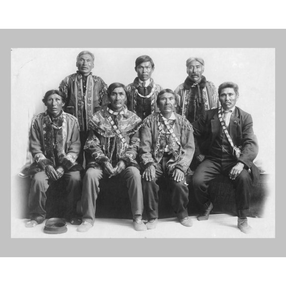 Print: Indian Chiefs, circa 1900