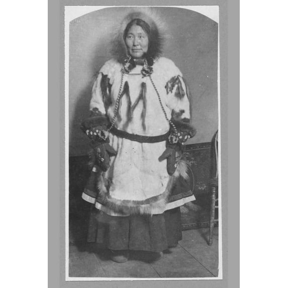 Print: Indian Woman, circa 1900