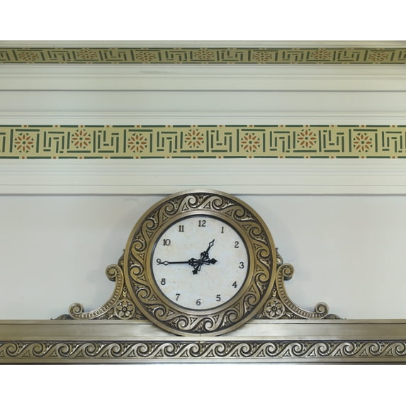 Print: Interior Clock, William J. Nealon Federal Building And U.S