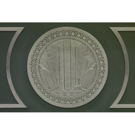 Print: Interior Detail. Library Of Congress John Adams Building