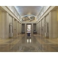 thumbnail image 1 of Print: Interior, Fifth Floor Lobby, Department Of State, Harry S. Truman, 1 of 4