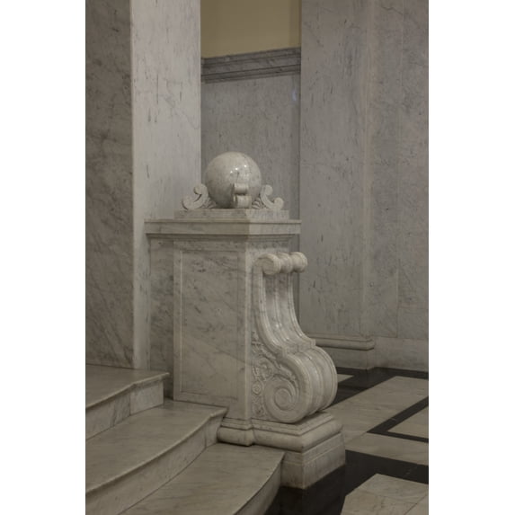 Print: Interior, U.S. Custom House, San Francisco, California, 2010